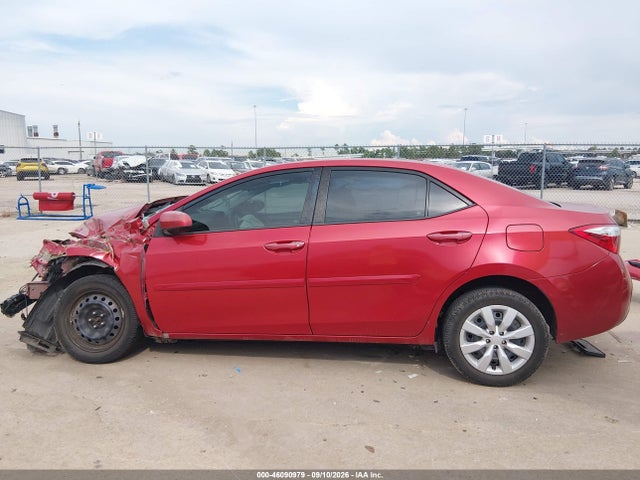 Продажа на аукционе авто 2016 Toyota Corolla Le, vin: 5YFBURHE8GP521789, номер лота: 46090979