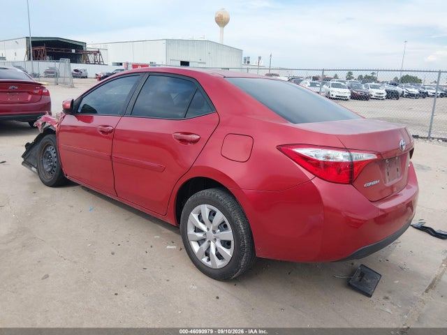 Продажа на аукционе авто 2016 Toyota Corolla Le, vin: 5YFBURHE8GP521789, номер лота: 46090979