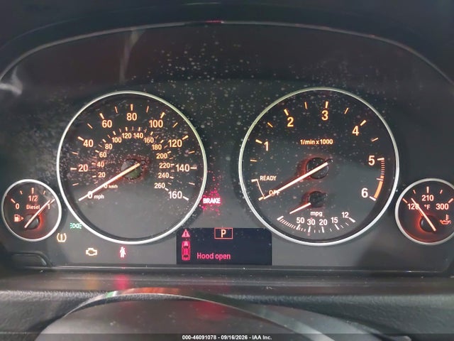 2015 Bmw 328d Xdrive მანქანა იყიდება აუქციონზე, vin: WBA3K5C5XFK301851, აუქციონის ნომერი: 46091078