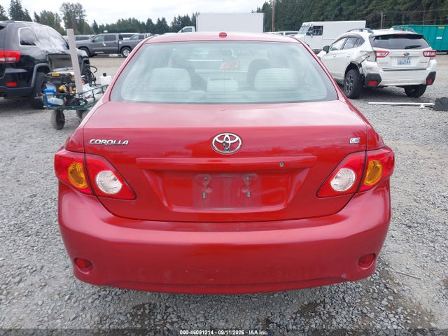 2009 Toyota Corolla Le მანქანა იყიდება აუქციონზე, vin: 1NXBU40E69Z018052, აუქციონის ნომერი: 46091214