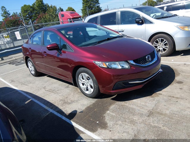 2014 Honda Civic Lx მანქანა იყიდება აუქციონზე, vin: 2HGFB2F52EH526685, აუქციონის ნომერი: 46091244