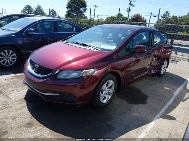 46091244 :رقم المزاد ، 2HGFB2F52EH526685 vin ، 2014 Honda Civic Lx مزاد بيع