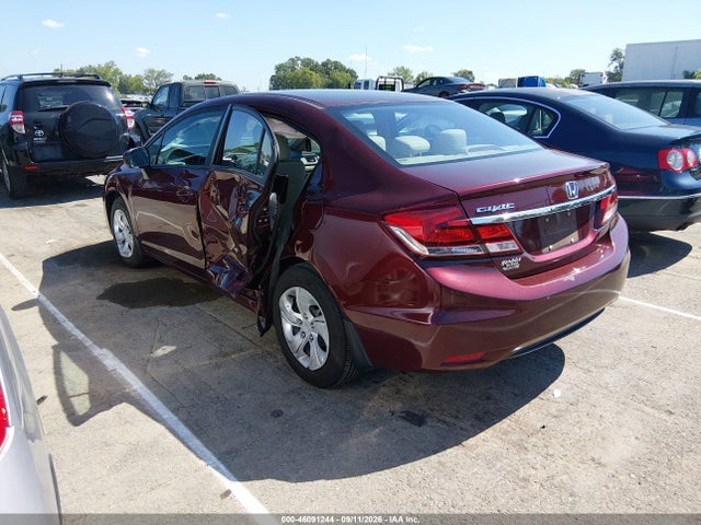 46091244 :رقم المزاد ، 2HGFB2F52EH526685 vin ، 2014 Honda Civic Lx مزاد بيع