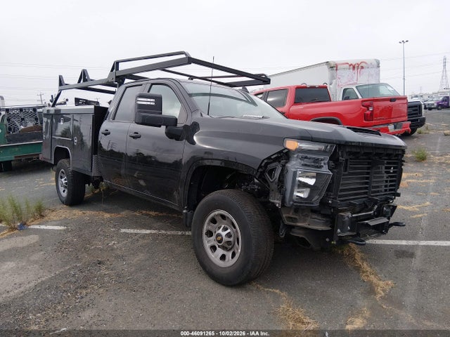46091265 :رقم المزاد ، 1GB5KSEY2SF119294 vin ، 2025 Chevrolet Silverado 3500hd 4wd  Long Bed Work Truck مزاد بيع