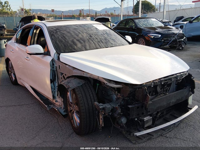 Продажа на аукционе авто 2020 Infiniti Q50 Luxe, vin: JN1EV7AP1LM204494, номер лота: 46091290