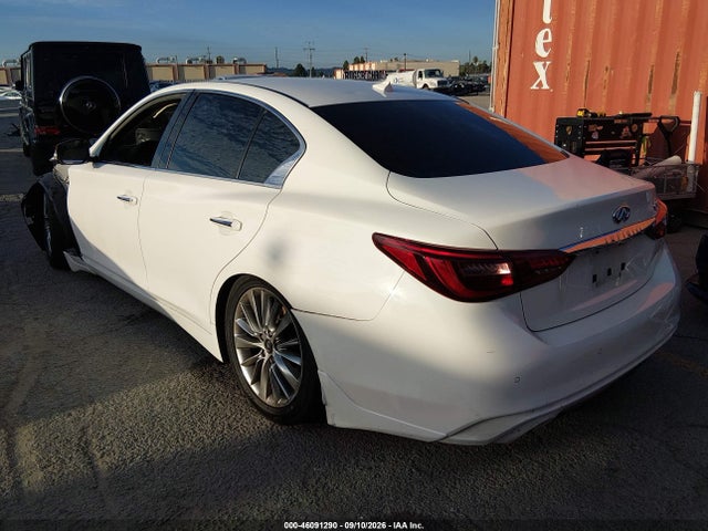 Продажа на аукционе авто 2020 Infiniti Q50 Luxe, vin: JN1EV7AP1LM204494, номер лота: 46091290