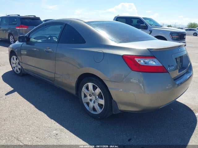 2007 Honda Civic Lx მანქანა იყიდება აუქციონზე, vin: 2HGFG12667H552297, აუქციონის ნომერი: 46091306