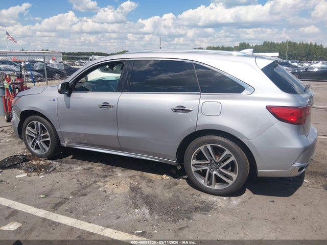 2017 Acura Mdx Sport Hybrid Advance Package მანქანა იყიდება აუქციონზე, vin: 5FRYD7H79HB000155, აუქციონის ნომერი: 46091308