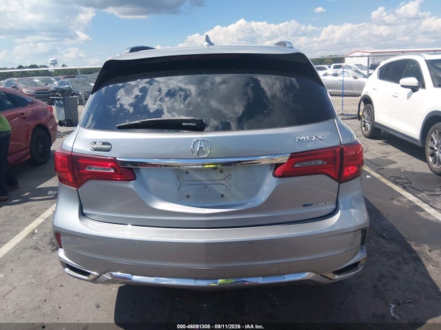2017 Acura Mdx Sport Hybrid Advance Package მანქანა იყიდება აუქციონზე, vin: 5FRYD7H79HB000155, აუქციონის ნომერი: 46091308