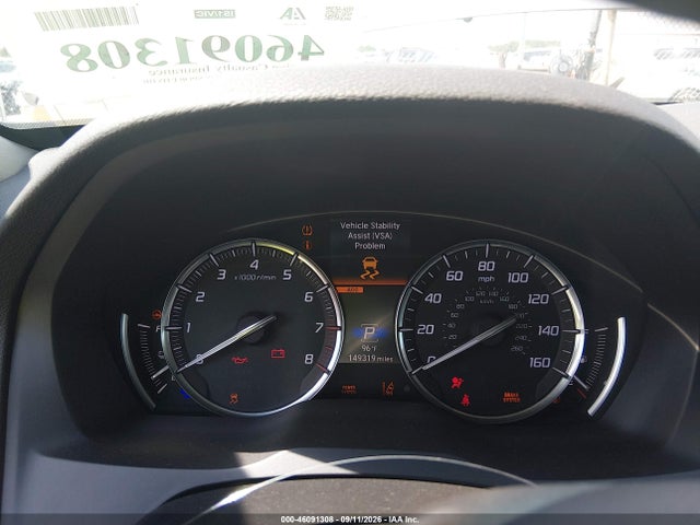 2017 Acura Mdx Sport Hybrid Advance Package მანქანა იყიდება აუქციონზე, vin: 5FRYD7H79HB000155, აუქციონის ნომერი: 46091308