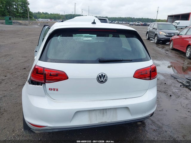 46091332 :رقم المزاد ، 3VW447AU8HM076295 vin ، 2017 Volkswagen Golf Gti Autobahn 4-door/s 4-door/se 4-door/sport 4-door مزاد بيع
