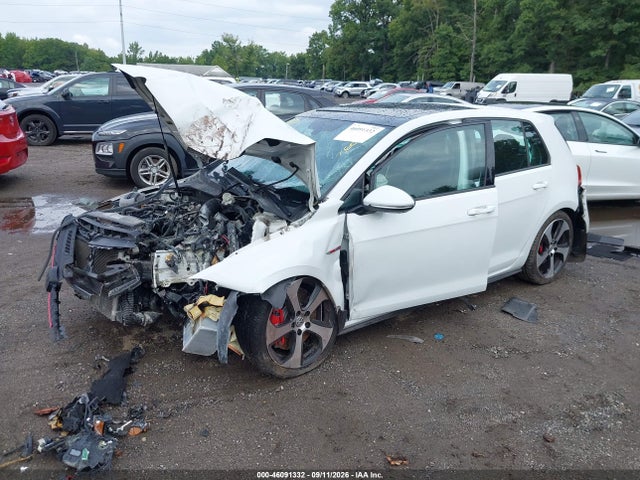 46091332 :رقم المزاد ، 3VW447AU8HM076295 vin ، 2017 Volkswagen Golf Gti Autobahn 4-door/s 4-door/se 4-door/sport 4-door مزاد بيع