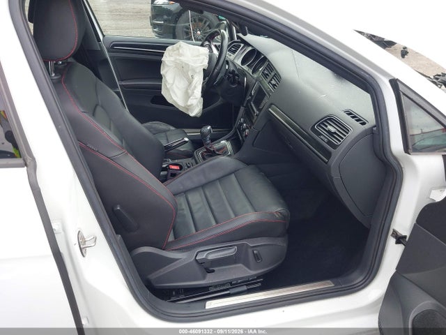 46091332 :رقم المزاد ، 3VW447AU8HM076295 vin ، 2017 Volkswagen Golf Gti Autobahn 4-door/s 4-door/se 4-door/sport 4-door مزاد بيع