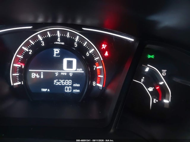 2017 Honda Civic Lx მანქანა იყიდება აუქციონზე, vin: 2HGFC2F54HH544588, აუქციონის ნომერი: 46091341