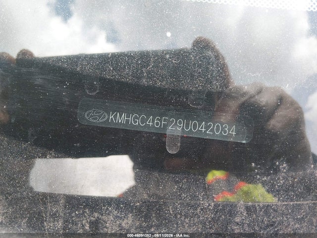 46091352 :رقم المزاد ، KMHGC46F29U042034 vin ، 2009 Hyundai Genesis 4.6 مزاد بيع