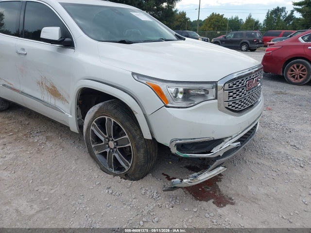 Продажа на аукционе авто 2018 Gmc Acadia Denali, vin: 1GKKNPLS2JZ171673, номер лота: 46091375