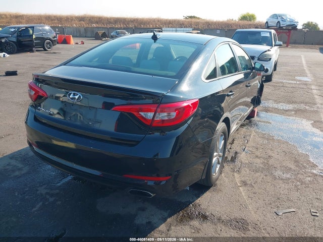 2017 Hyundai Sonata Se მანქანა იყიდება აუქციონზე, vin: 5NPE24AF7HH477856, აუქციონის ნომერი: 46091409