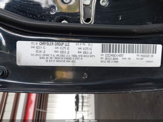 Aukcja sprzedaży 2012 Chrysler 300, vin: 2C3CCAAG6CH146557, numer aukcji: 46091463