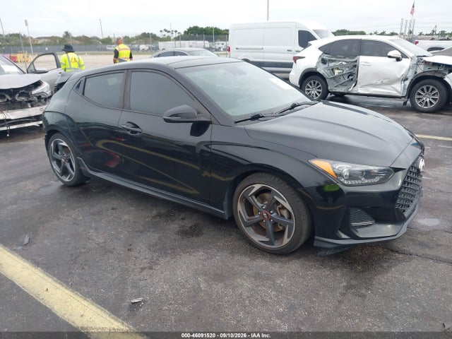 Auction sale of the 2019 Hyundai Veloster Turbo, vin: KMHTH6AB9KU011403, lot number: 46091520