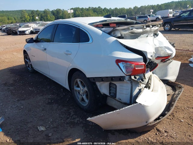 2016 Chevrolet Malibu Ls მანქანა იყიდება აუქციონზე, vin: 1G1ZB5ST5GF172711, აუქციონის ნომერი: 46091575