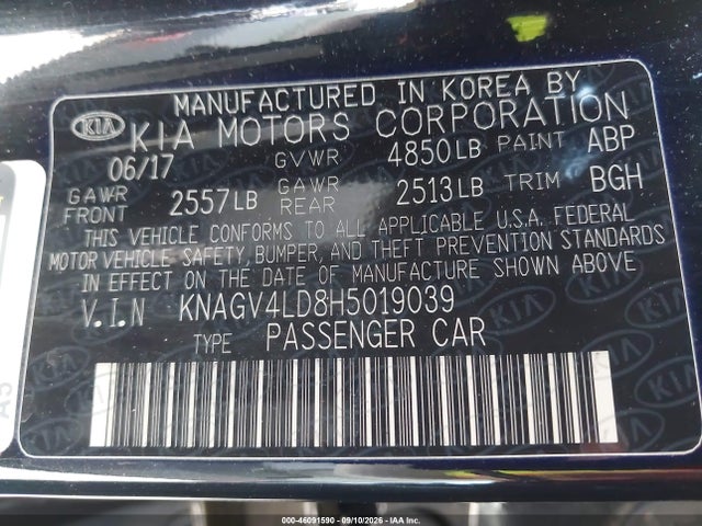 KIA Optima Plug-in Hybrid Ex 2017 KNAGV4LD8H5019039 Image 9