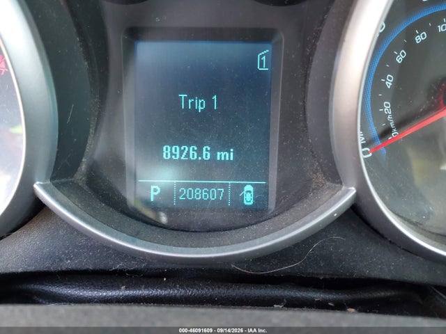 46091609 :رقم المزاد ، 1G1PE5S90B7292423 vin ، 2011 Chevrolet Cruze Lt مزاد بيع