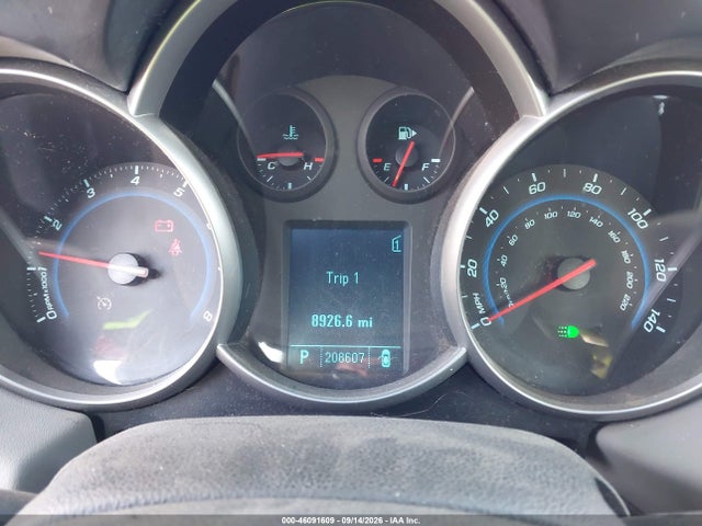 46091609 :رقم المزاد ، 1G1PE5S90B7292423 vin ، 2011 Chevrolet Cruze Lt مزاد بيع