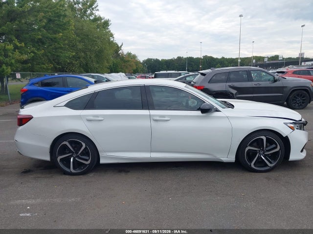 46091631 :رقم المزاد ، 1HGCV1F32MA009130 vin ، 2021 Honda Accord Sport مزاد بيع