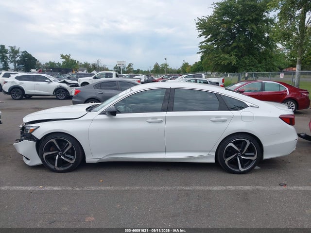 46091631 :رقم المزاد ، 1HGCV1F32MA009130 vin ، 2021 Honda Accord Sport مزاد بيع