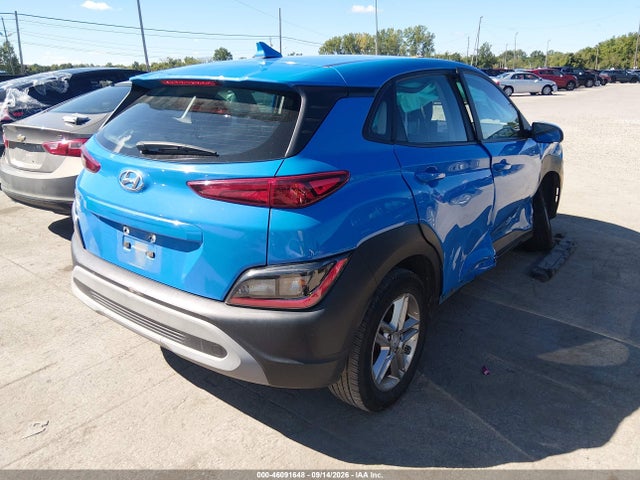 Aukcja sprzedaży 2022 Hyundai Kona Se, vin: KM8K22AB4NU773712, numer aukcji: 46091648