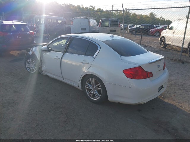Aukcja sprzedaży 2011 Infiniti G25x, vin: JN1DV6AR8BM650664, numer aukcji: 46091689