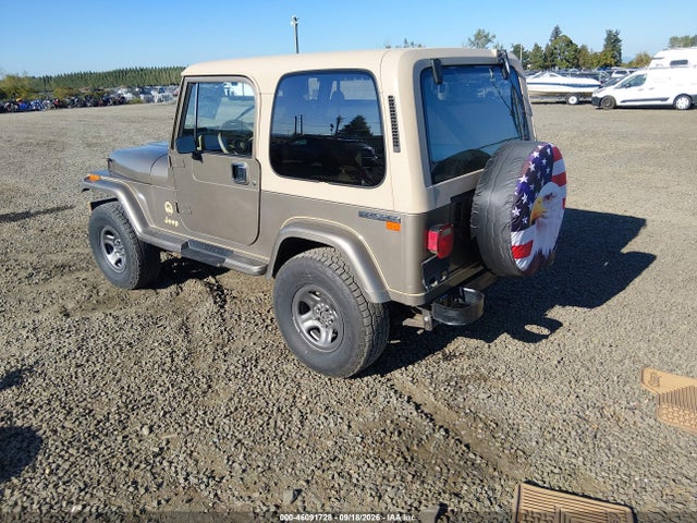Продаж на аукціоні авто 1990 Jeep Wrangler / Yj Sahara, vin: 2J4FY49T9LJ549139, номер лоту: 46091728