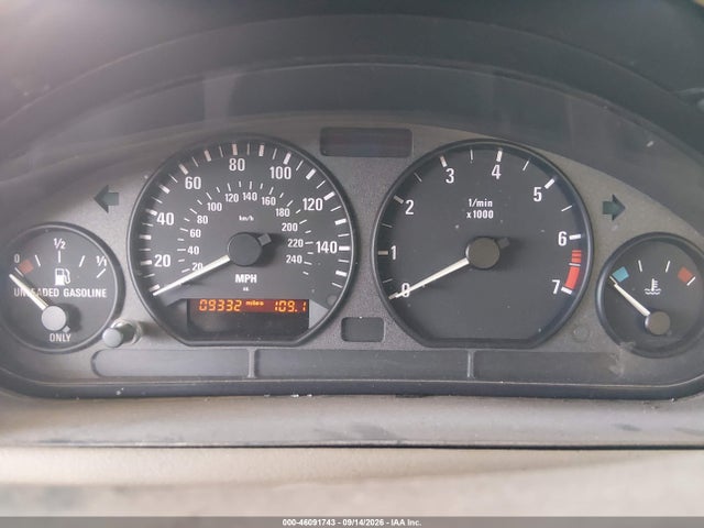 1999 Bmw Z3 2.8 მანქანა იყიდება აუქციონზე, vin: 4USCH3334XLF40521, აუქციონის ნომერი: 46091743