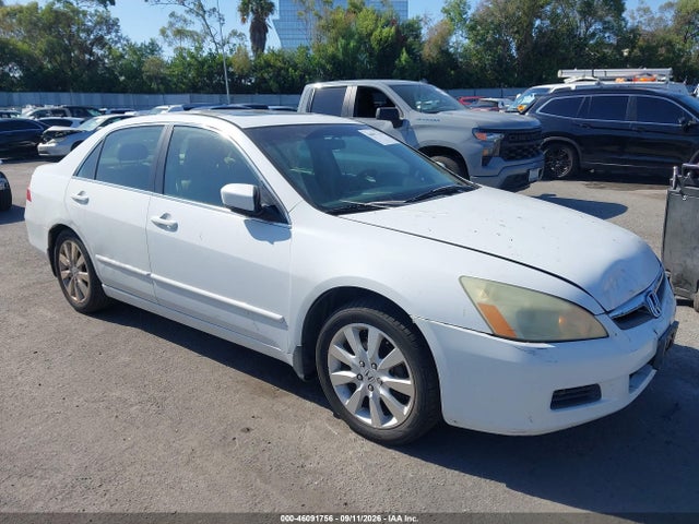 46091756 :رقم المزاد ، 1HGCM66897A003230 vin ، 2007 Honda Accord 3.0 Ex مزاد بيع