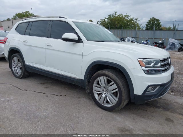 2019 Volkswagen Atlas 3.6l V6 Sel მანქანა იყიდება აუქციონზე, vin: 1V2MR2CA1KC536477, აუქციონის ნომერი: 46091810