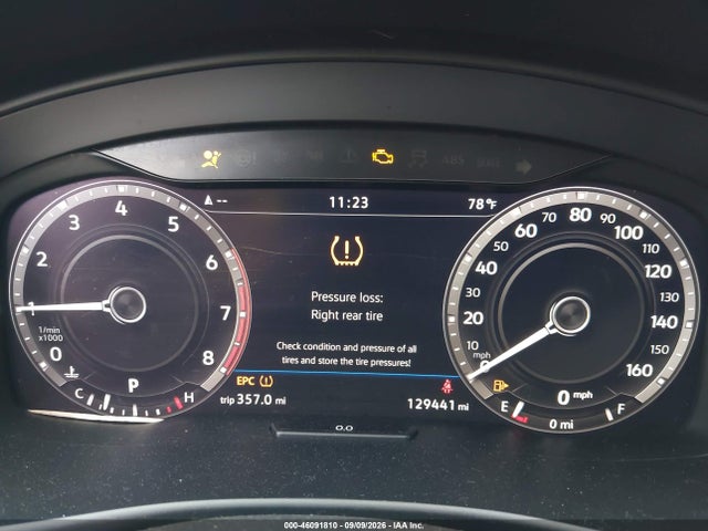 2019 Volkswagen Atlas 3.6l V6 Sel მანქანა იყიდება აუქციონზე, vin: 1V2MR2CA1KC536477, აუქციონის ნომერი: 46091810