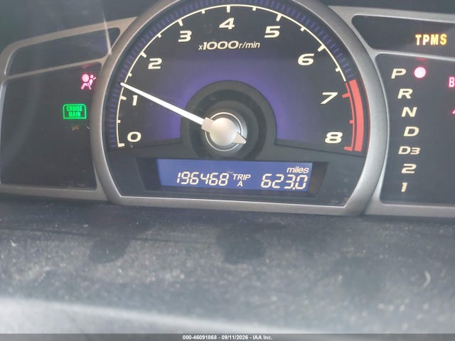 46091868 :رقم المزاد ، 1HGFA16578L109700 vin ، 2008 Honda Civic Lx مزاد بيع