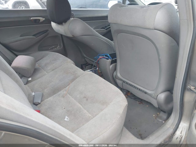 46091868 :رقم المزاد ، 1HGFA16578L109700 vin ، 2008 Honda Civic Lx مزاد بيع