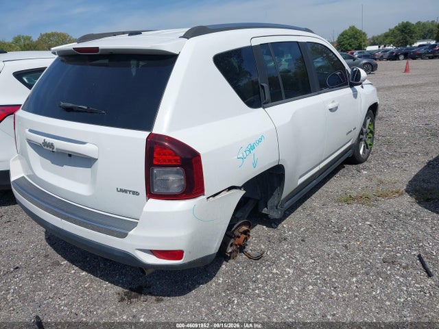 2014 Jeep Compass Limited მანქანა იყიდება აუქციონზე, vin: 1C4NJCCB5ED900507, აუქციონის ნომერი: 46091952