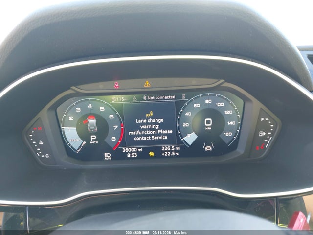 Продаж на аукціоні авто 2023 Audi Q3 Premium Plus 45 Tfsi S Line Quattro Tiptronic, vin: WA1EECF36P1067761, номер лоту: 46091995