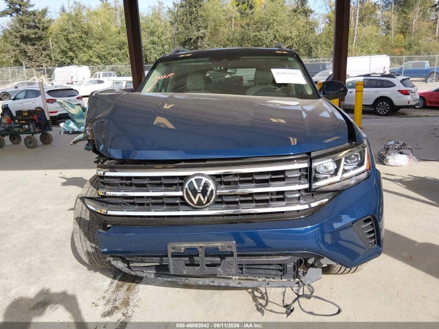 2021 Volkswagen Atlas 3.6l V6 Sel მანქანა იყიდება აუქციონზე, vin: 1V2BR2CA7MC500593, აუქციონის ნომერი: 46092042