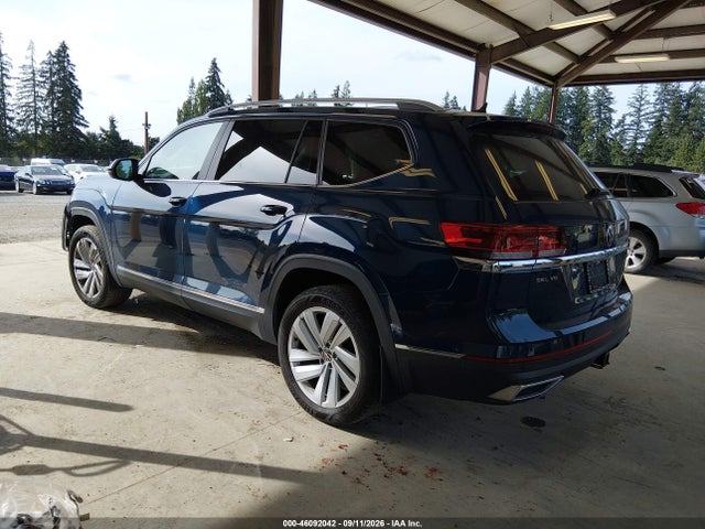 2021 Volkswagen Atlas 3.6l V6 Sel მანქანა იყიდება აუქციონზე, vin: 1V2BR2CA7MC500593, აუქციონის ნომერი: 46092042
