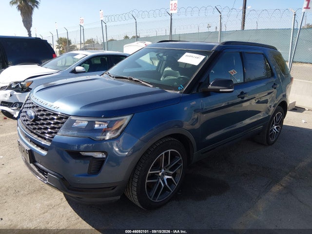 Продажа на аукционе авто 2018 Ford Explorer Sport, vin: 1FM5K8GT6JGB79387, номер лота: 46092101