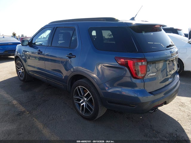 Продажа на аукционе авто 2018 Ford Explorer Sport, vin: 1FM5K8GT6JGB79387, номер лота: 46092101