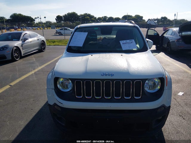 Продаж на аукціоні авто 2017 Jeep Renegade Latitude Fwd, vin: ZACCJABB7HPE42150, номер лоту: 46092247
