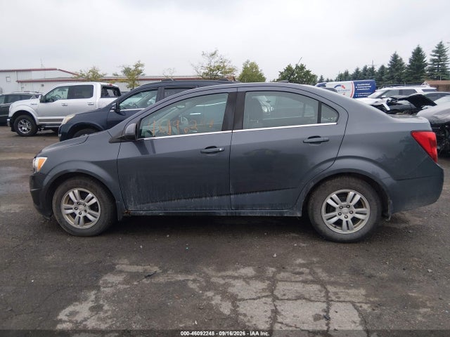 2013 Chevrolet Sonic Lt Auto მანქანა იყიდება აუქციონზე, vin: 1G1JC5SB9D4103299, აუქციონის ნომერი: 46092248