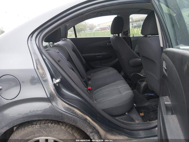 2013 Chevrolet Sonic Lt Auto მანქანა იყიდება აუქციონზე, vin: 1G1JC5SB9D4103299, აუქციონის ნომერი: 46092248