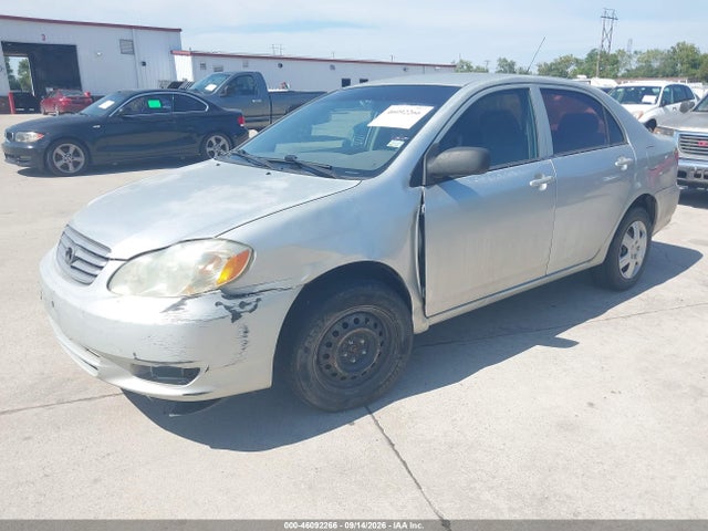 2003 Toyota Corolla Ce მანქანა იყიდება აუქციონზე, vin: 1NXBR32E83Z039551, აუქციონის ნომერი: 46092266