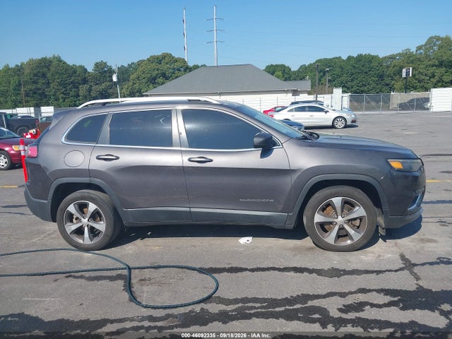 2019 Jeep Cherokee Limited Fwd მანქანა იყიდება აუქციონზე, vin: 1C4PJLDB5KD300783, აუქციონის ნომერი: 46092335