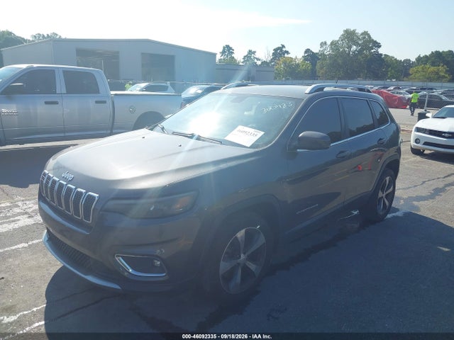 2019 Jeep Cherokee Limited Fwd მანქანა იყიდება აუქციონზე, vin: 1C4PJLDB5KD300783, აუქციონის ნომერი: 46092335